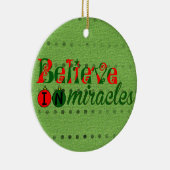 奇跡で信じて下さい セラミックオーナメント (右)
