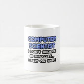 奇跡とコンピュータ科学者 コーヒーマグカップ (中央)
