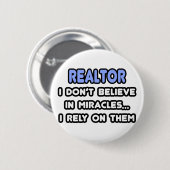 奇跡と不動産仲介業者 缶バッジ (正面&裏面)