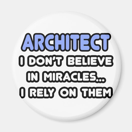 奇跡と建築家 マグネット (正面)