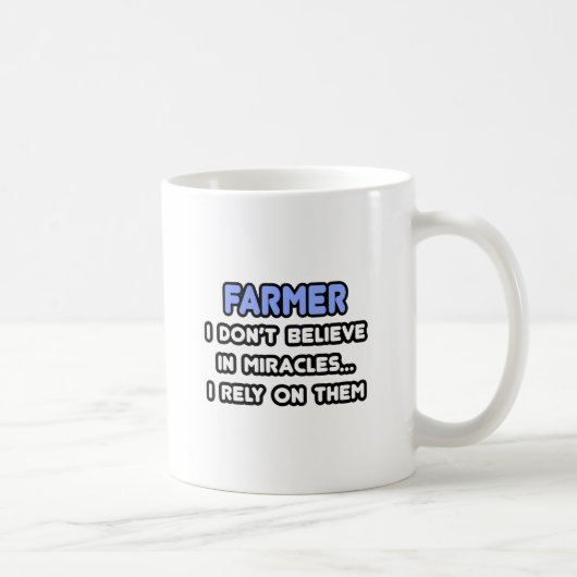 奇跡と農家 コーヒーマグカップ (右)