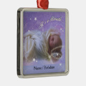 奇跡のベビー メタルオーナメント (右)