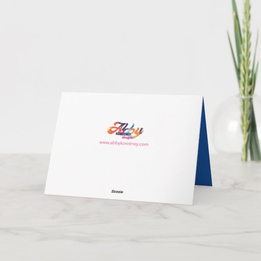 奇跡のメノーラ カード (裏面)