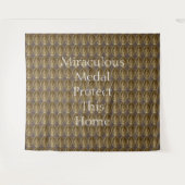 奇跡のメ保護ダルこの家 タペストリー (正面(横))