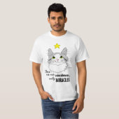 奇跡のラグドール猫 Tシャツ (正面フル)