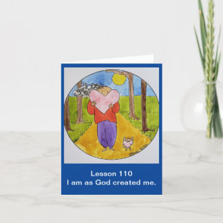 奇跡の折り畳みノートカードのコース ノートカード