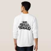 奇跡の汗シャツ使徒2:22 スウェットシャツ (裏面フル)