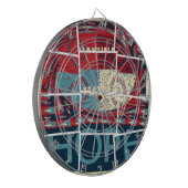 奇跡の美しい美しさを願う感動的 ダーツボード (正面左)