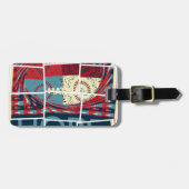 奇跡の美しい美しさを願う感動的 ラゲッジタグ (正面横)