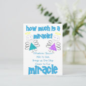 奇跡はいくら？ ポストカード (スタンド正面)