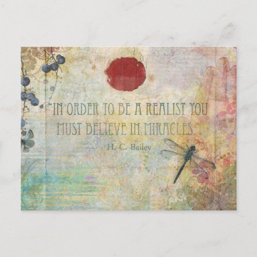 奇跡はがき ポストカード (正面)