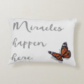 奇跡は枕ここに起こります アクセントクッション (裏面)