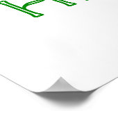 奇跡やめが起きるまで止めなさい ポスター (角)