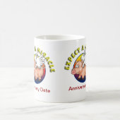 奇跡を期待して下さい --- オウムの認識 コーヒーマグカップ (中央)