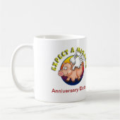 奇跡を期待して下さい --- オウムの認識 コーヒーマグカップ (左)