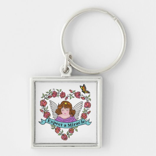 奇跡を期待して下さい キーホルダー (正面)