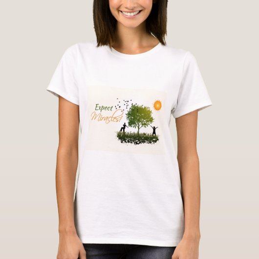 奇跡を期待する Tシャツ (正面)