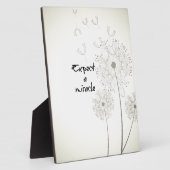 奇跡を期待す感動的る フォトプラーク (側面)