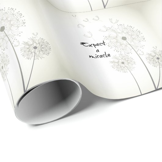 奇跡を期待す感動的る ラッピングペーパー (ロールコーナー)