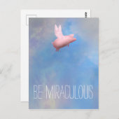 奇跡を起こす ポストカード (正面/裏面)