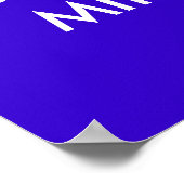 奇跡保の神に信頼を信じせよ ポスター (角)