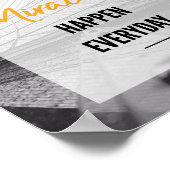 奇跡信じが日々の引用文に起こる ポスター (角)