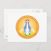 奇跡勲章の女神 ポストカード (正面/裏面)