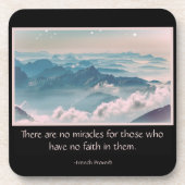 奇跡感動的引用文マウンテンビューコースター コースター (正面)