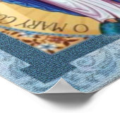 奇跡的なメダルの献身的なイメージ。 ポスター (角)