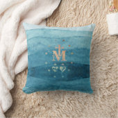 奇跡的なメダル我々の恵みの女神 クッション (ブランケット)