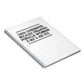 奇跡的な働き手がカオスコーディネーター ノートブック (右側)