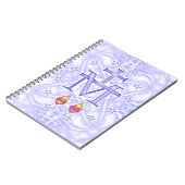 奇跡的な円形浮彫り ノートブック (左側)