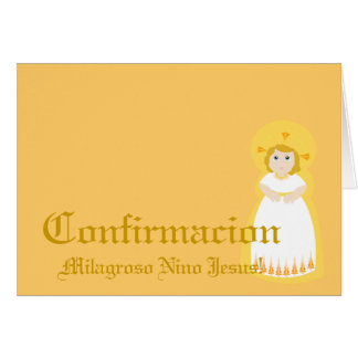 奇跡的な" Confirmacion" -スペインカスタマイズ