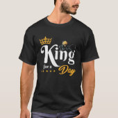 奇跡的なLadybug Kings Day Cat Noir King for a D Tシャツ (正面)