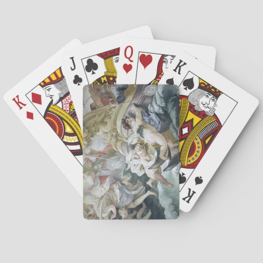 奇跡的にの接触で静まる嵐 トランプ (裏面)