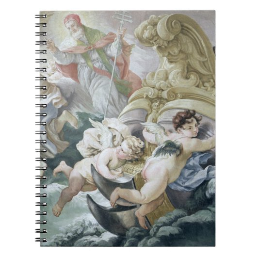 奇跡的にの接触で静まる嵐 ノートブック (正面)