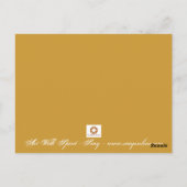 奇跡（青） ポストカード (裏面)