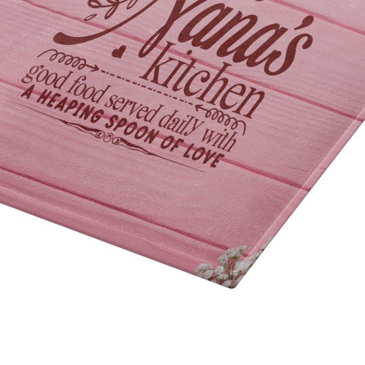 奈々のキッチン良い食べ物を愛で日々提供 カッティングボード (角)