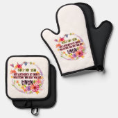 奈々は好きだから甘やかされる 鍋つかみ&鍋敷きセット (正面/裏面)