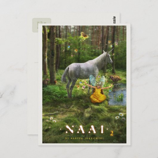 奈愛2 ポストカード (正面/裏面)