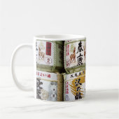 奈良の酒樽 コーヒーマグカップ (左)