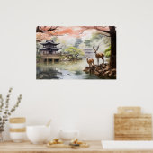 奈良セレニティアートプリント ポスター (キッチン)