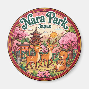 奈良公園 日本 マグネット
