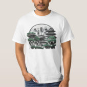 奈良市日本 Tシャツ (正面)