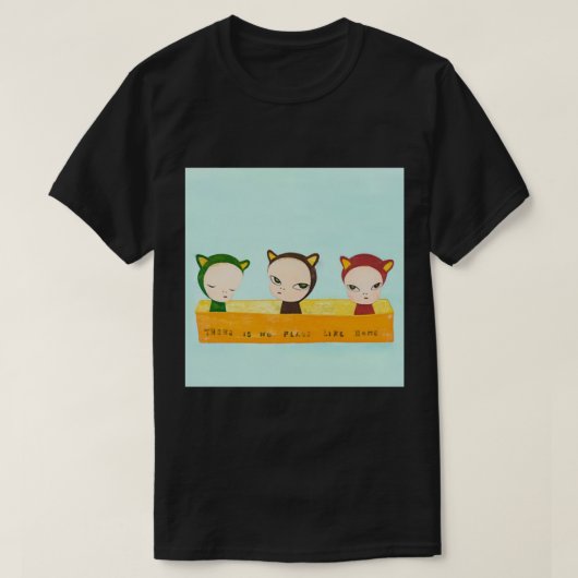 奈良義朝 Tシャツ (デザイン正面)