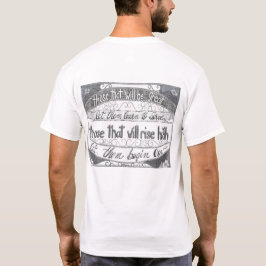 奉仕することを学ぶ Tシャツ