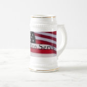 奉仕に召されたマグカップ ビールジョッキ (正面右)