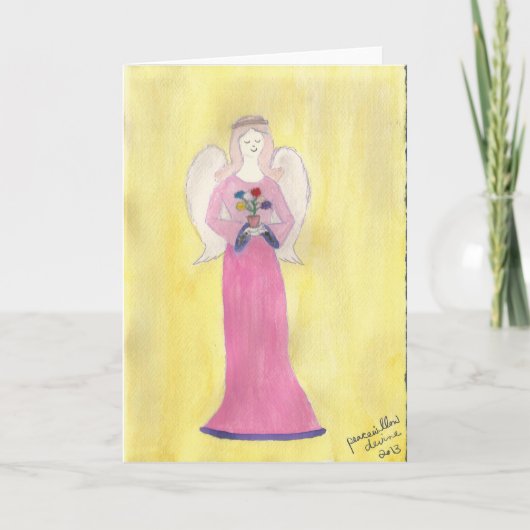 奉仕の天使…平柳 シーズンカード (正面)