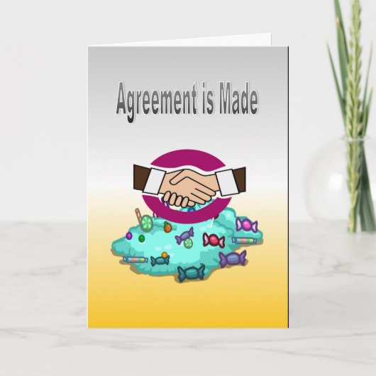 契約の作成 カード (正面)