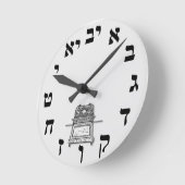 契約の壁の時計のアーク ラウンド壁時計 (傾斜)